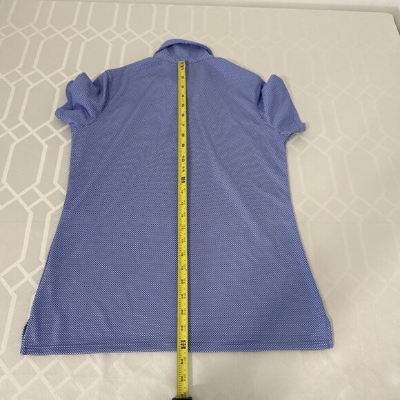 Lady Hagen Jacquard Short Sleeves Golf Athletic Polo Shirt Size Medium - Picture 5 of 10